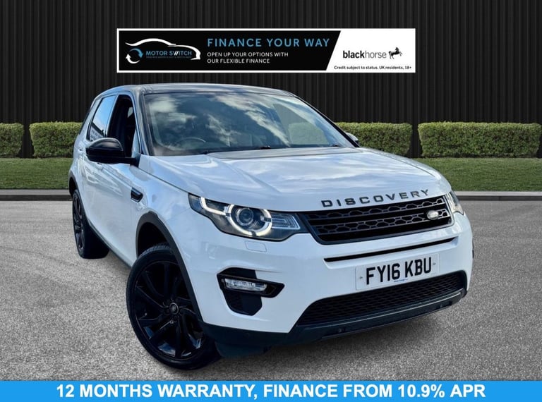 2016 16 LAND ROVER DISCOVERY SPORT 2.0 TD4 HSE BLACK SUV 5DR DIESEL AUTO 4WD EUR