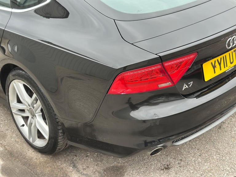 2011 Audi A7 3.0 TDI V6 S line Sportback Multitronic Euro 5 (s/s) 5dr (4Seat) HATCHBACK Diesel Au...