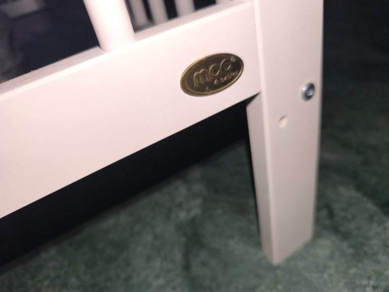 Cot bed with Mattress 
