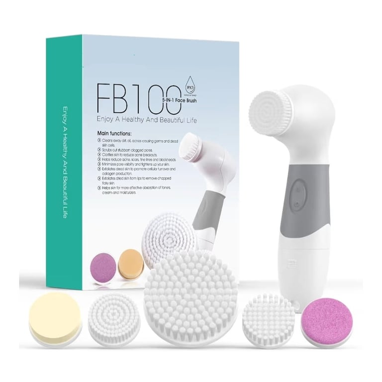 image for  5-In-1 Facial Cleansing Brush 