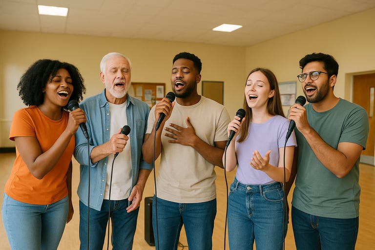 image for Friendly Community Singing Group – All Voices Welcome!  Join us 
