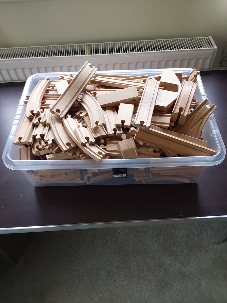  Brio wooden train set