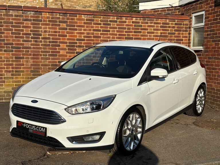 2017 Ford Focus 1.0T EcoBoost Titanium X Hatchback 5dr Petrol Manual. FSH  LOW
