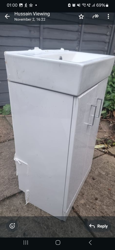 image for Sink and vanity 450mm