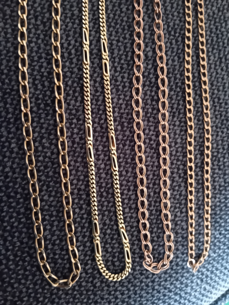  9ct Gold chain bracelet all £29 per gram 