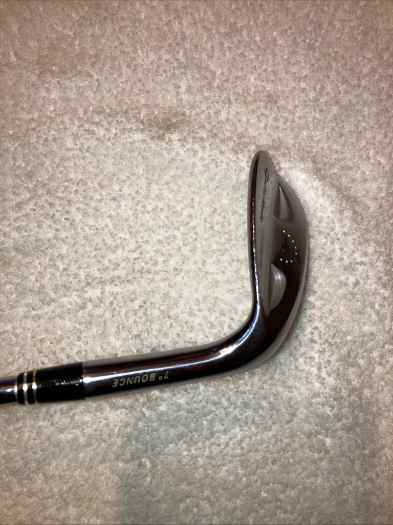Taylormade RAC Chrome Lob Wedge 60 Deg Wedge Flex Shaft 7 Bounce New Grip Fitted 