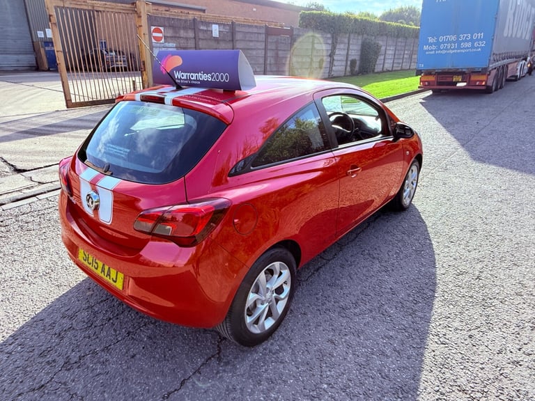 2015 15 VAUXHALL CORSA 1.2 STING 3 DOOR PETROL MANUAL SMART MODERN FIRST CAR
