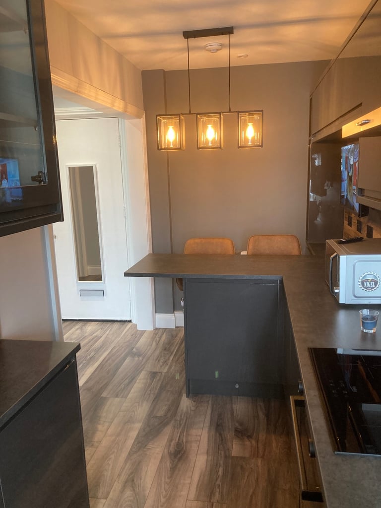 One bed totally refurbished flat
