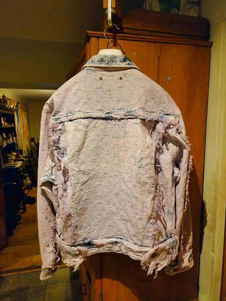 Louis Vuitton Fringed Monogram Boyhood Denim Jacket