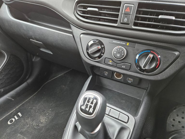 2024 24 HYUNDAI I10 1.0 Advance 5dr Black Damaged Salvage