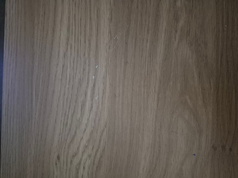 Oak bedside table. 