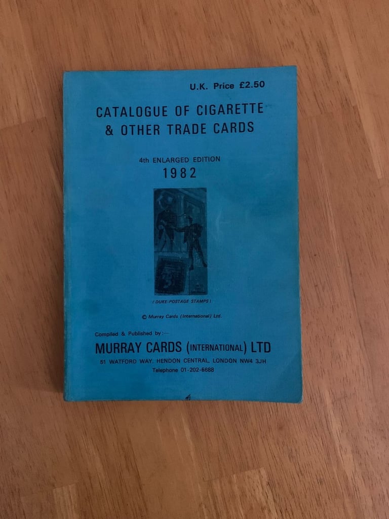 image for Catalogue of Cigarette and Other Trade Cards 4th Enlarged Edition 1982