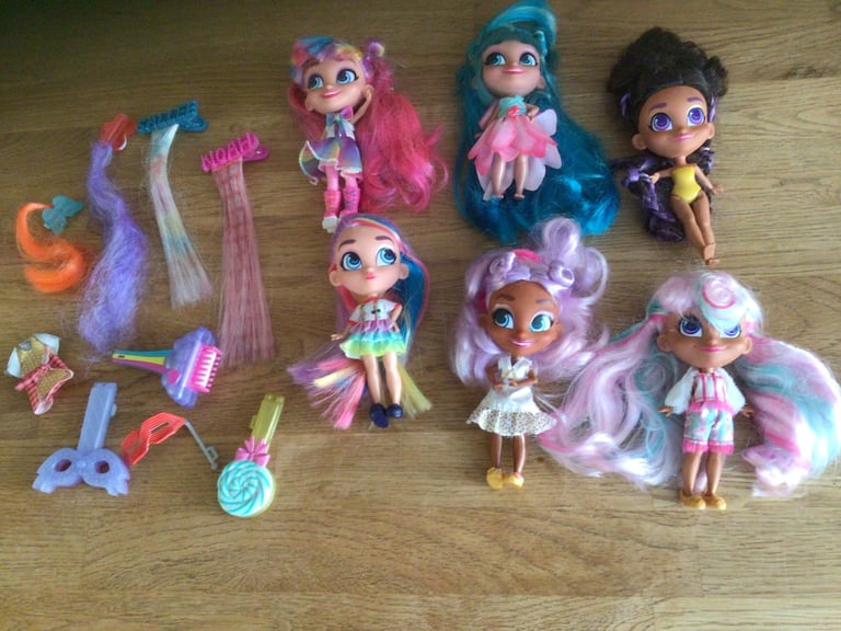image for 6 Hairadorable Dolls etc.