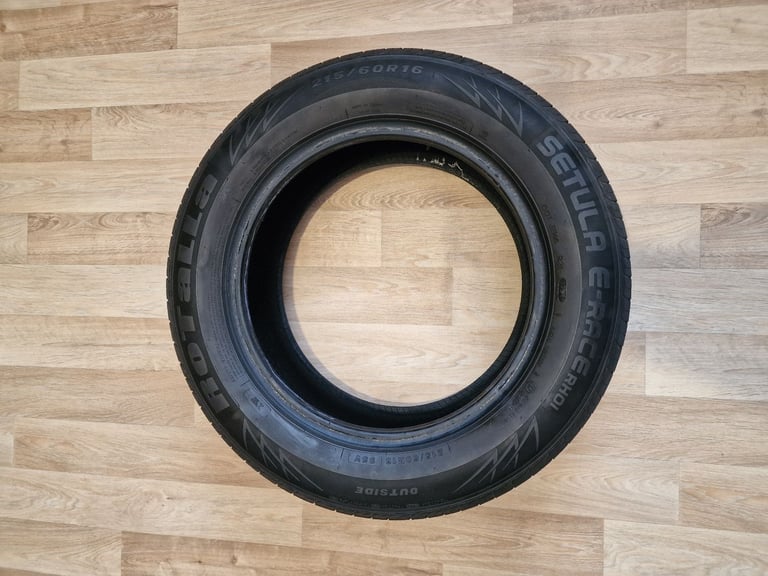 Set of 2 Tyres  Rotalla Setula E-Race RH01 215/60R16 95V 