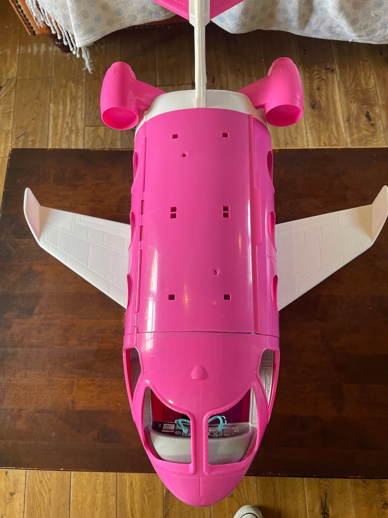 Large Barbie plane with Doll