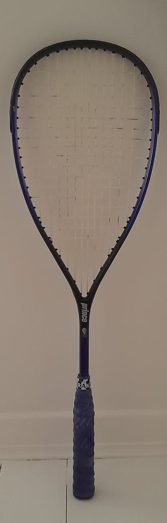 PRINCE EXTENDER OS DESTROYER SQUASH RACKET AND CASE