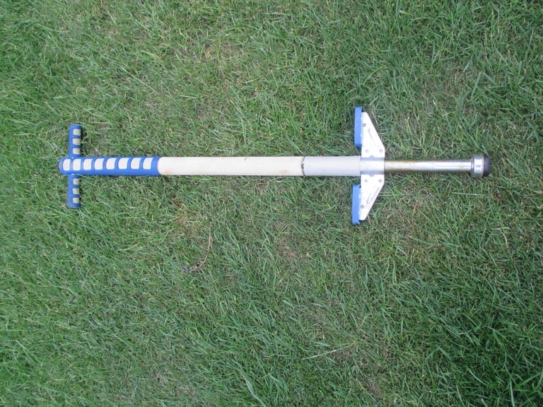 Blue and Silver Pogo Sick