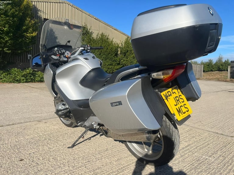 2007 07 BMW R1200RT R1200 RT SILVER TOURER R 1200 CLEAN TOURER CRUISE RADIO