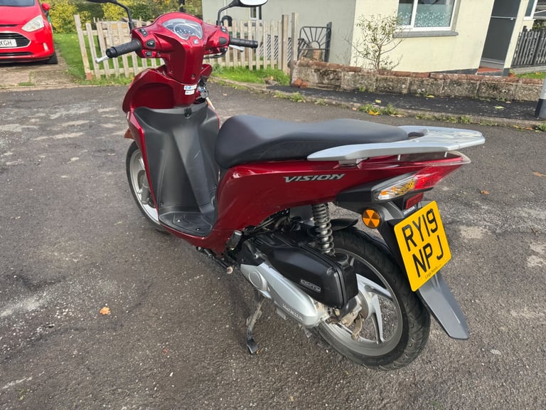 Honda, nsc VISION, 2019, 108 (cc) red not PCX HPI clear 