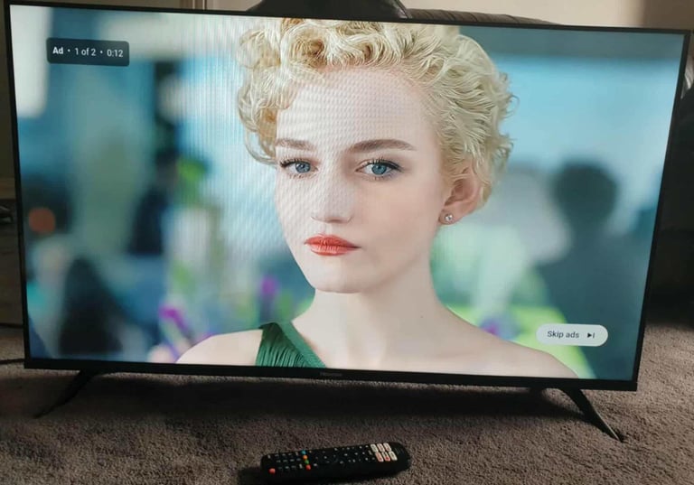 Smart 39inch Hisense Tv WiFi, YouTube,  Netflix builtin 