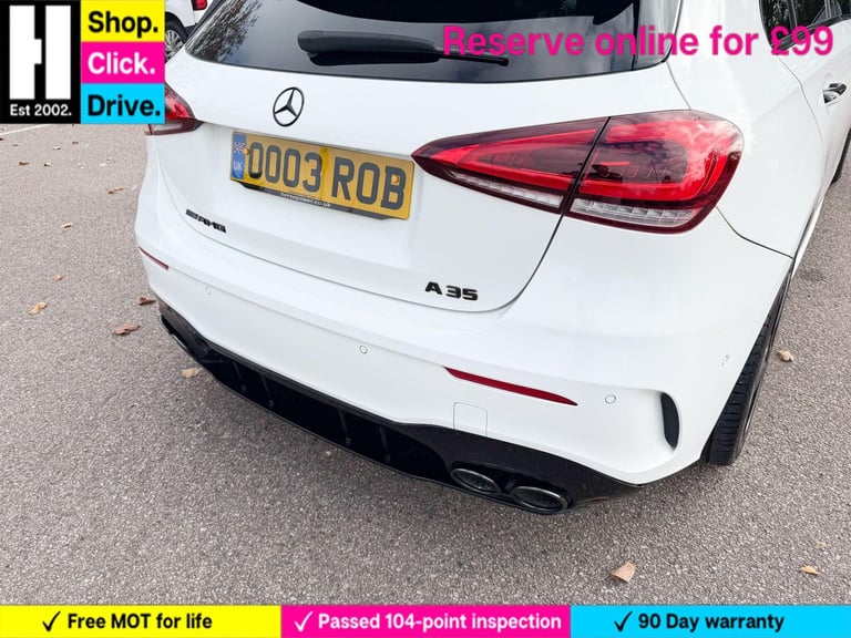  Mercedes-Benz A-Class 2.0 A35 AMG (Premium Plus) Hatchback 5dr Petrol SpdS DCT 4MATIC Euro 6 (s/...