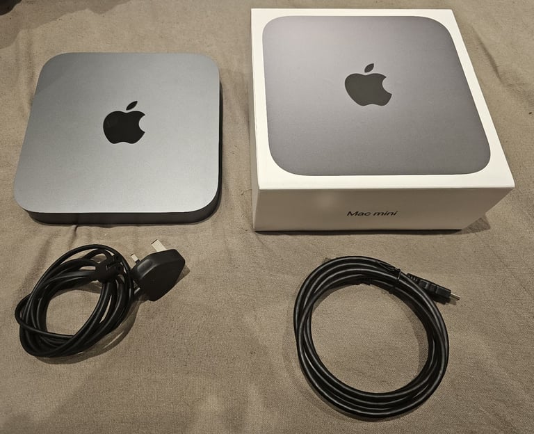 Apple Mac Mini Space Grey A1993 (2018) - Intel i5 (6 Core) l 8GB DDR4 RAM l 512GB SSD l OSX Sequoia