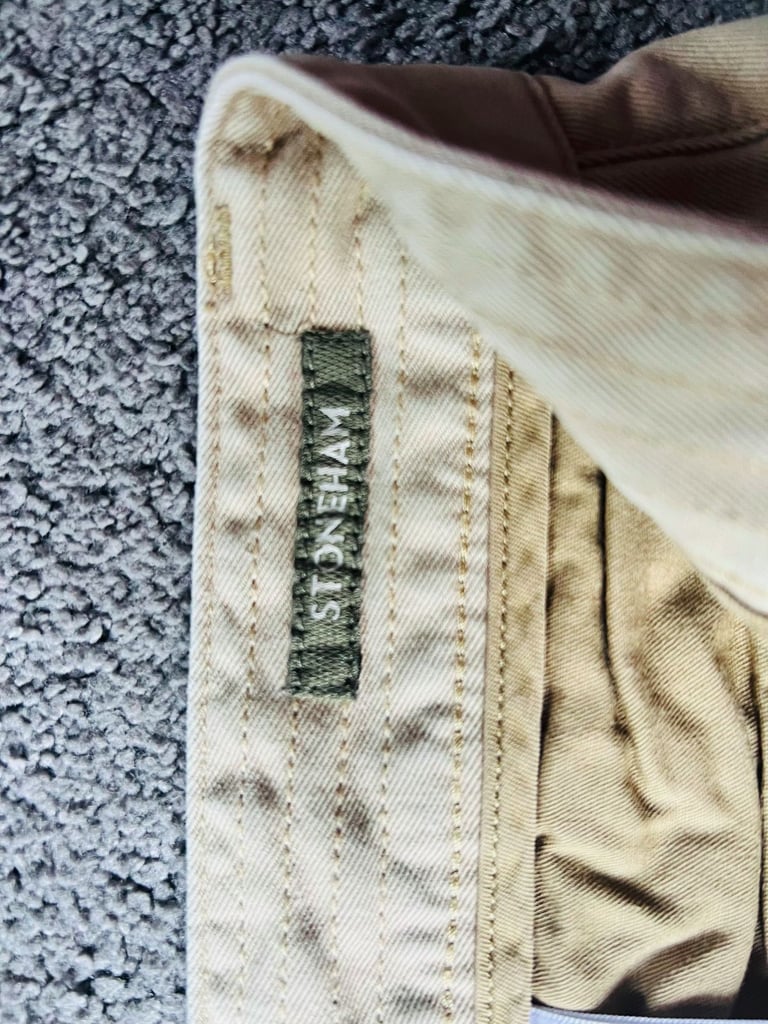 Mens trousers - TIMBERLAND (STONEHAM); 32" waist; colour beige