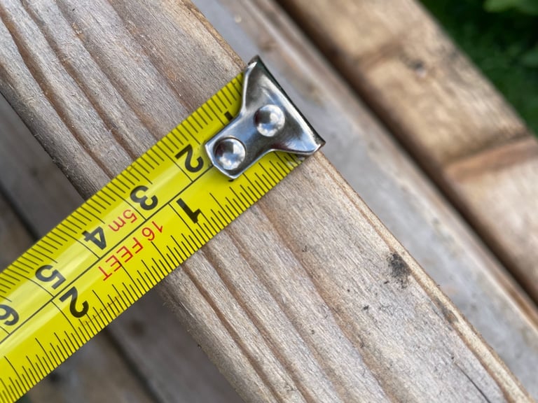 Wood Timber 8.9 x 3.2 x 210cm