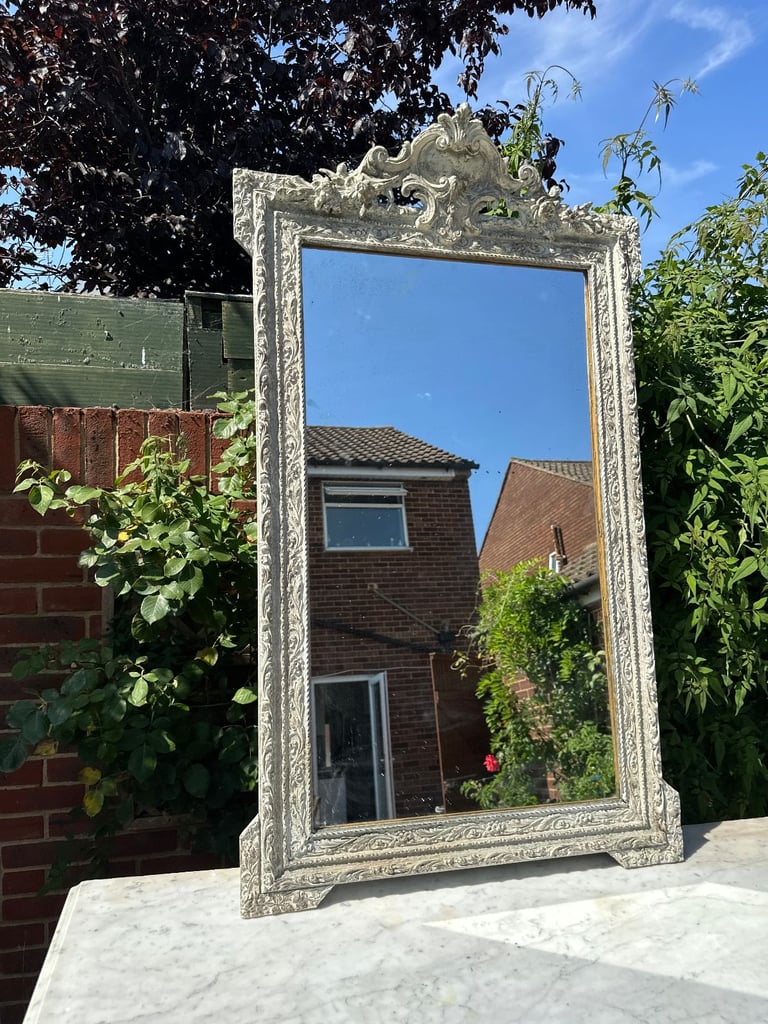 Wonderful French Antique 19th Century Carved Mirror 71X120cm– Great Condition