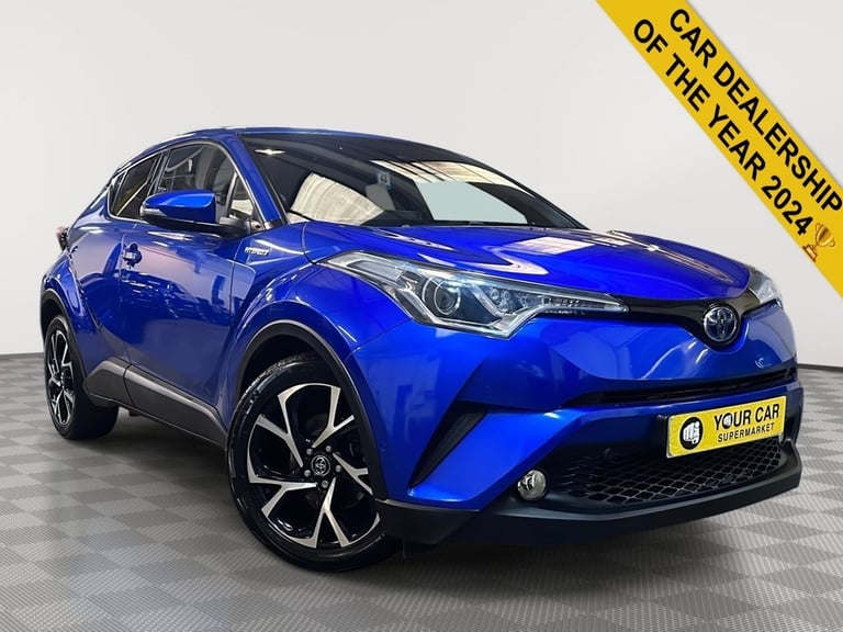2019 Toyota C-HR 1.8 VVT-h Design SUV 5dr Petrol Hybrid CVT Euro 6 (s/s) (122 ps) HATCHBACK PETRO...