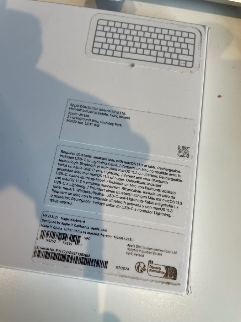 Apple magic keyboard