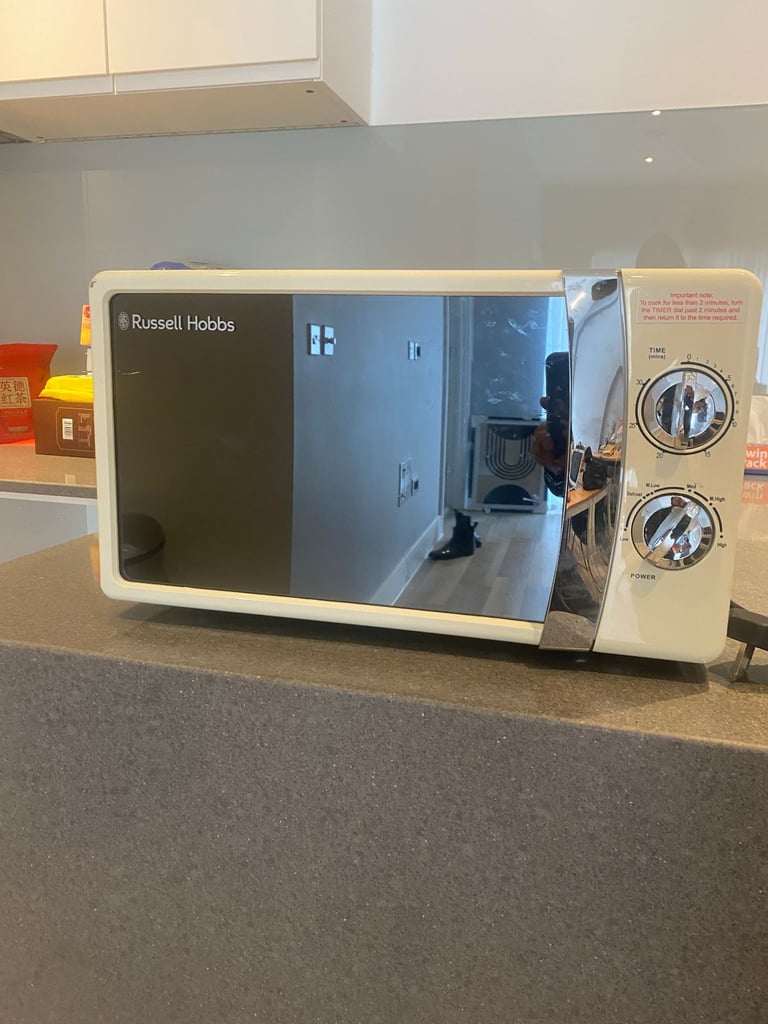 For sale: 2 microwave ovens in good condition.