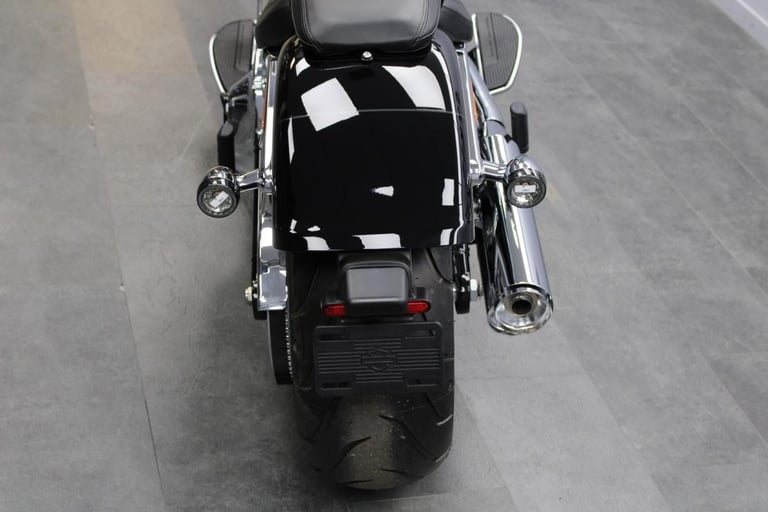 2025 Harley-Davidson FLFBS Softail Fat Boy 117 in Vivid Black   