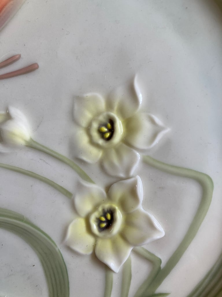 Franz Porcelain Butterfly Tray