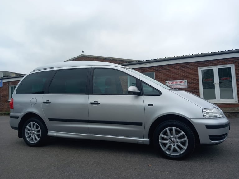 2008 Volkswagen Sharan 1.9 TDI SE 115 5dr Tip Auto Wheelchair Disabled Disability Car MPV Diesel ...