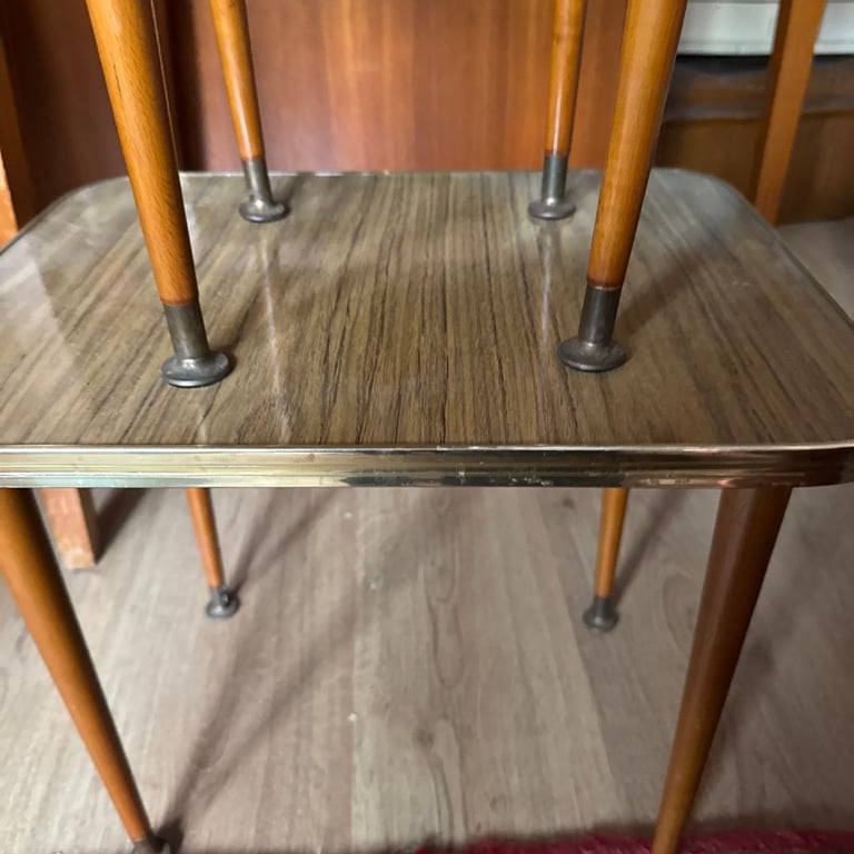 50's 60's nesting coffee tables 