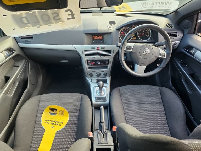 2005 Vauxhall Astra 1.6i 16V SXi 3dr Easytronic HATCHBACK PETROL Automatic