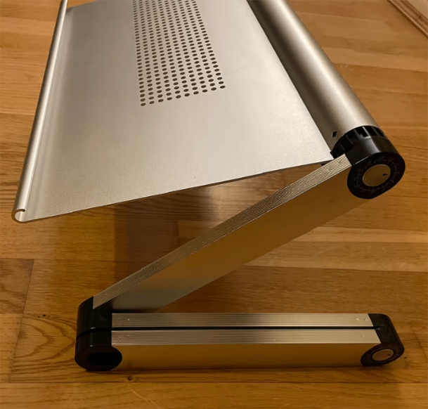 Adjustable Laptop Stand and Book Holder - Portable Aluminum Stand RRP £45.00
