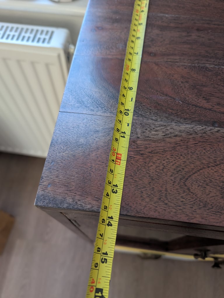 Solid wood sideboard cabinet 