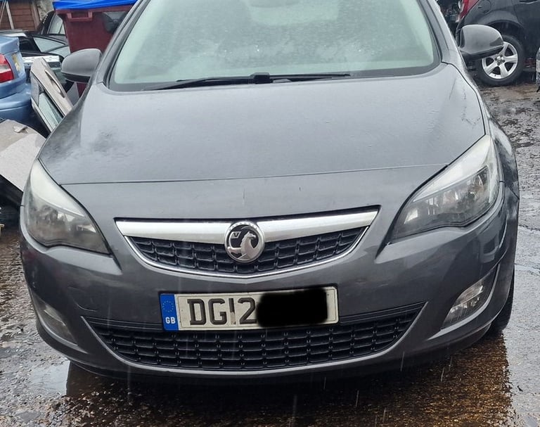 image for Vauxhall Astra J Bonnet Grey Z177 2012