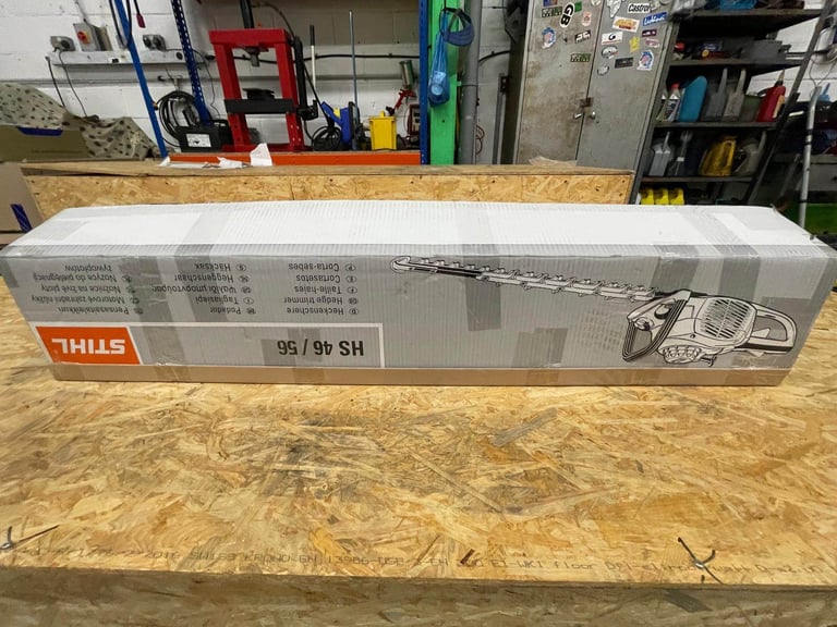 image for Stihl HS 46/56 Petrol Hedge Trimmer – Brand New, Sealed Box, collection only