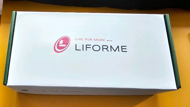 Liforme Portable Water Bottle, Leakproof Screw Top, Lightweight, Eco