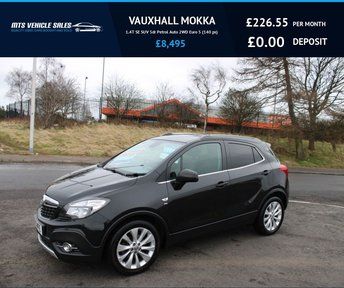  VAUXHALL MOKKA 1.4T SE AUTO,2015,Leather,Bluetooth,DAB,Cruise,Park Sensors,F.S.H,Ulez Compliant