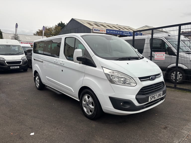 2017 Ford Tourneo Custom 2.0 TDCi 130ps Low Roof 9 Seater Titanium Minibus Diesel Manual