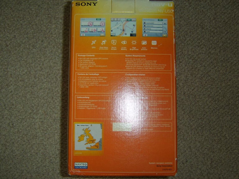 SONY NAV-U NV-U50