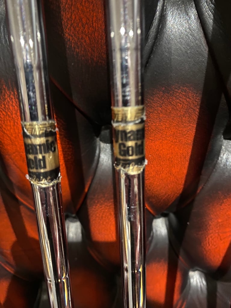 Titleist Irons, DCI, New grips 