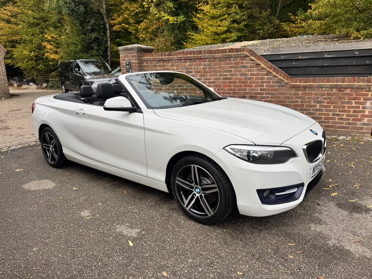 2015 BMW 2 Series 220d Sport 2dr Step Auto CONVERTIBLE Diesel Automatic