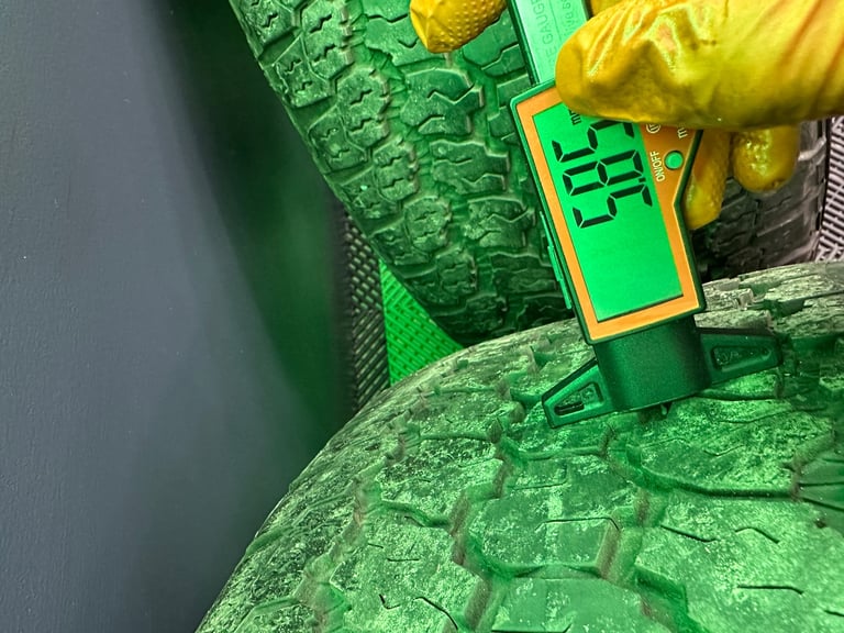 New Defender 90 / 110 L663 20” style 5095 Anthracite Grey Alloy Wheels & Goodyear Wrangler AT’s!