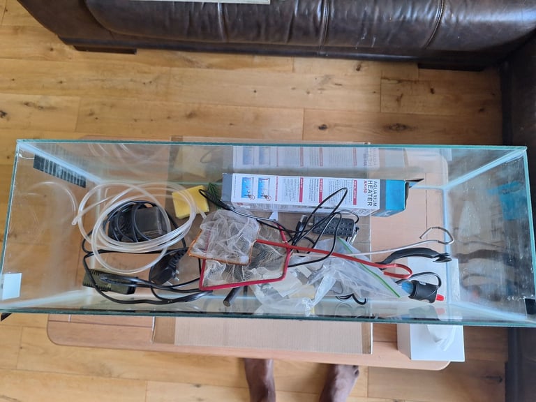 image for Medium fish tank and accessories 