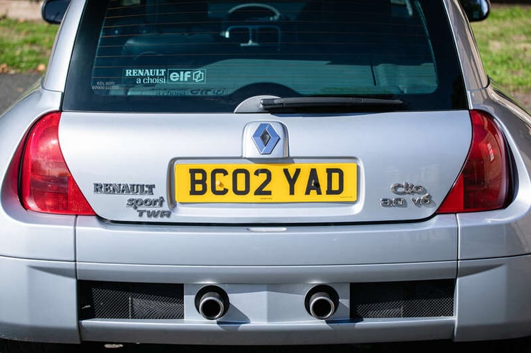 2002 Renault CLIO SPORT V6 3.0 V6 24V Renaultsport 3dr HATCHBACK PETROL Manual
